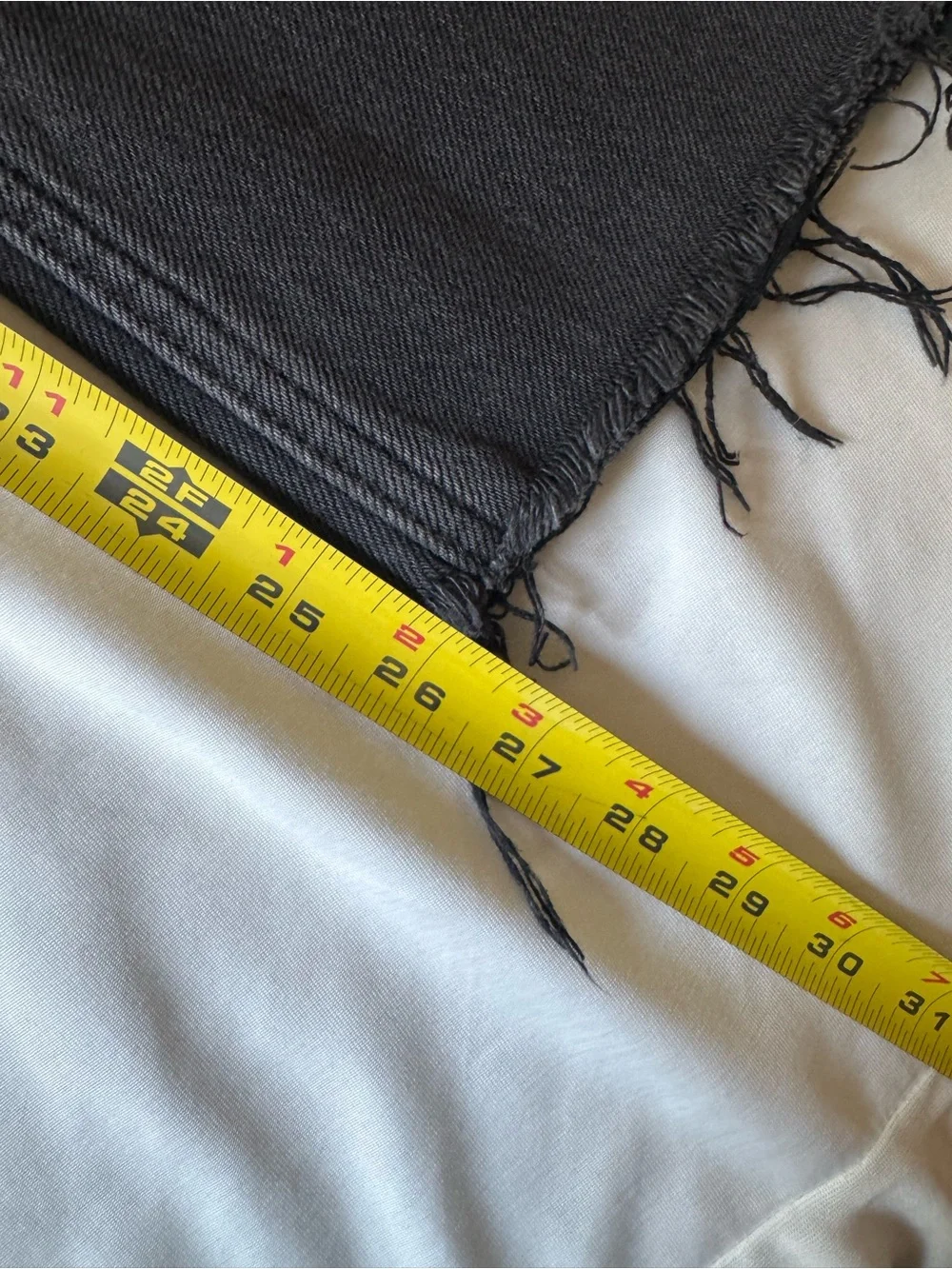 Levi’s Low Pro Straight Jeans - Raw Hem